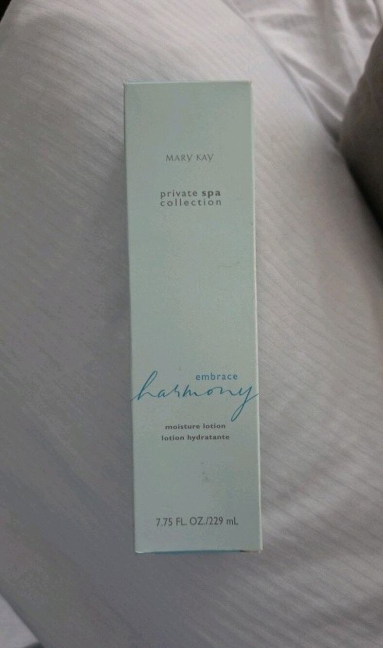 Mary Kay Private Spa Collection Embrace Harmony Moisture Lotion 7.75 FL. OZ. NOS